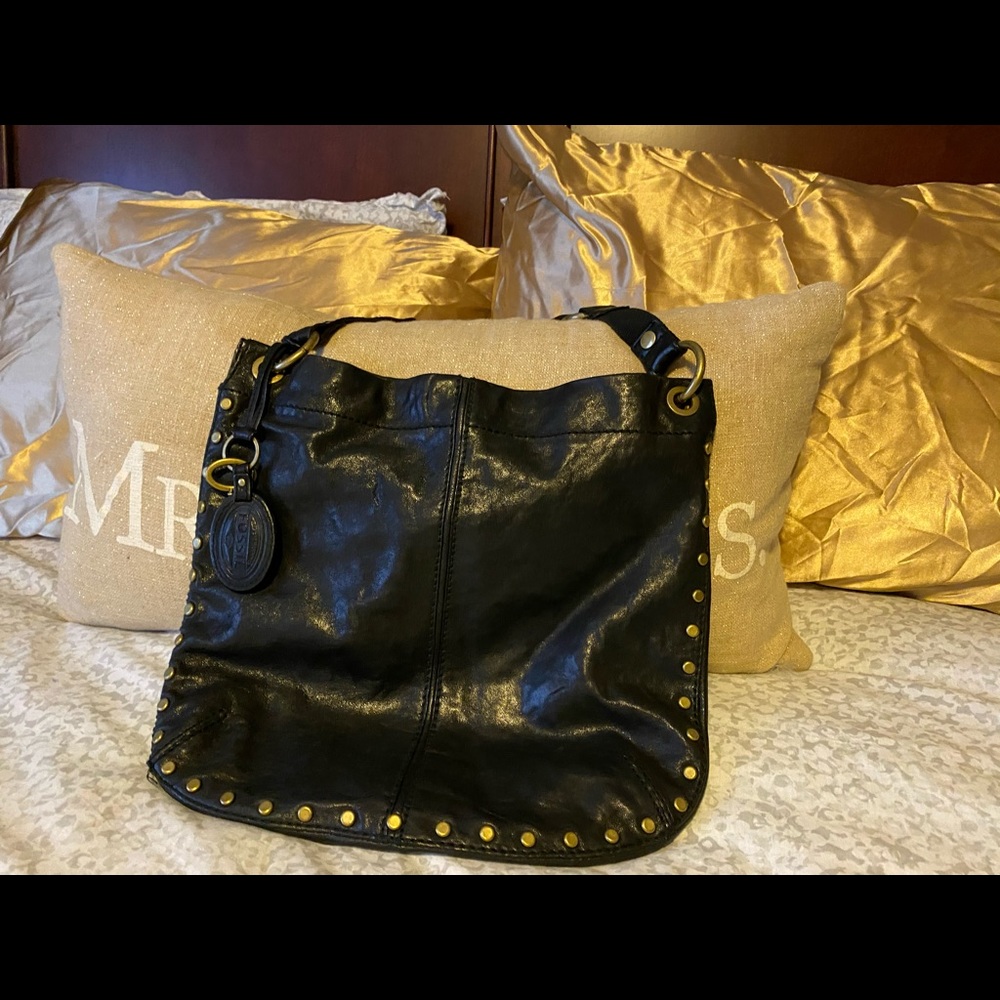 Genuine Leather Fossile Shoulder Bag